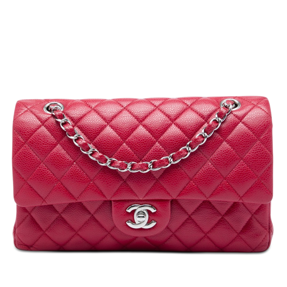 Pre-Loved Chanel Medium Classic Caviar Double Flap